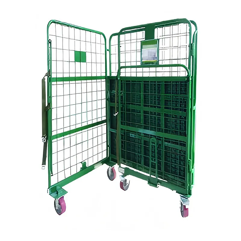 Складные тележки-контейнеры